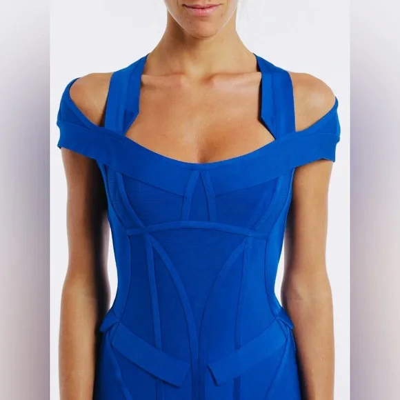 New-like Herve Ledger Lilliana Origami Dress - Picture 4 of 11